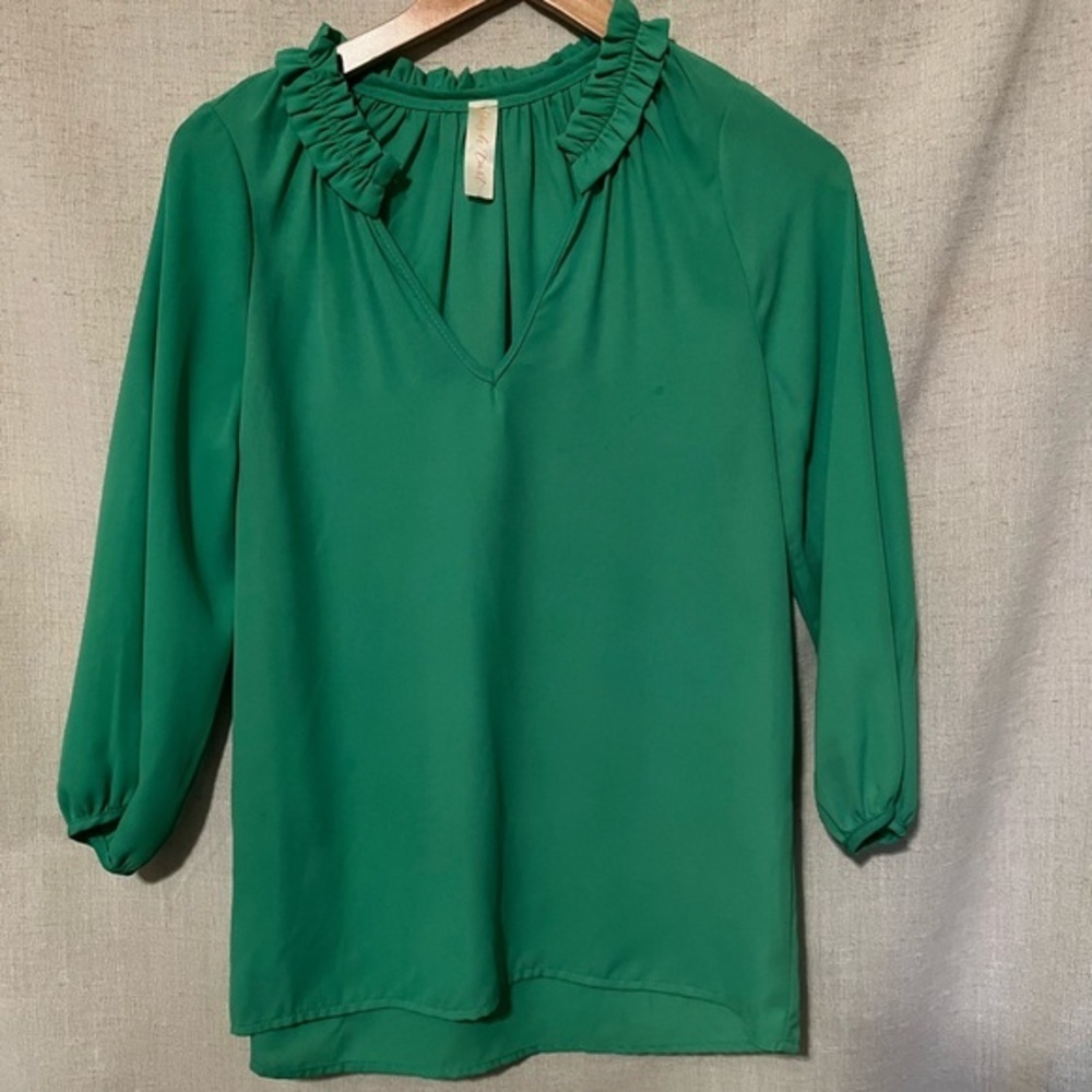 Fresh Tart Work Blouse Size Medium